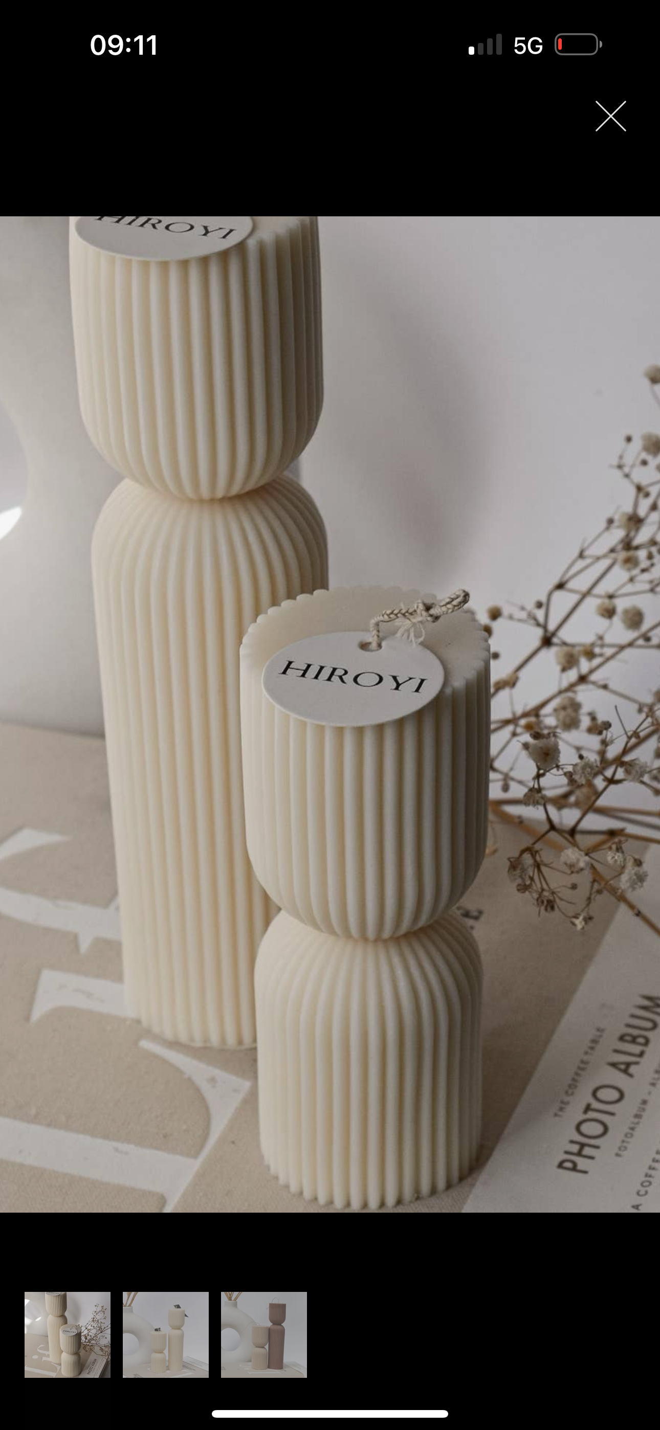 🕯️ Bougies et bougeoirs